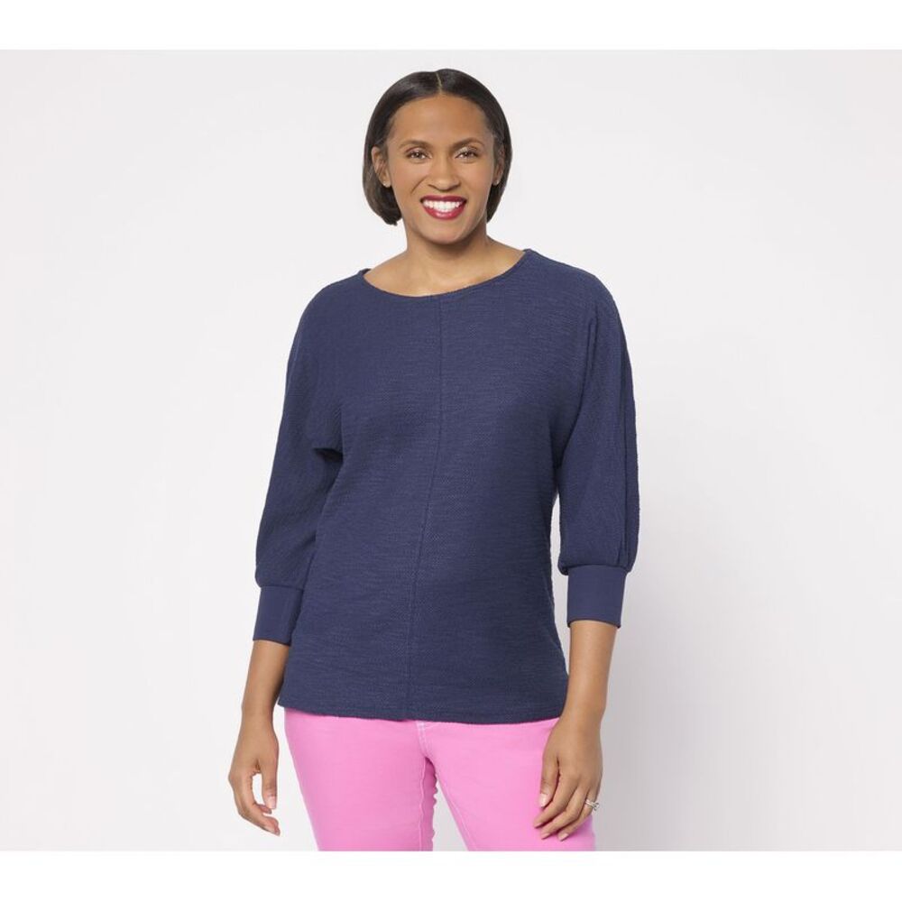 Belle by Kim Gravel Women's Top Sz XS Make Your Selection: Blue A723956